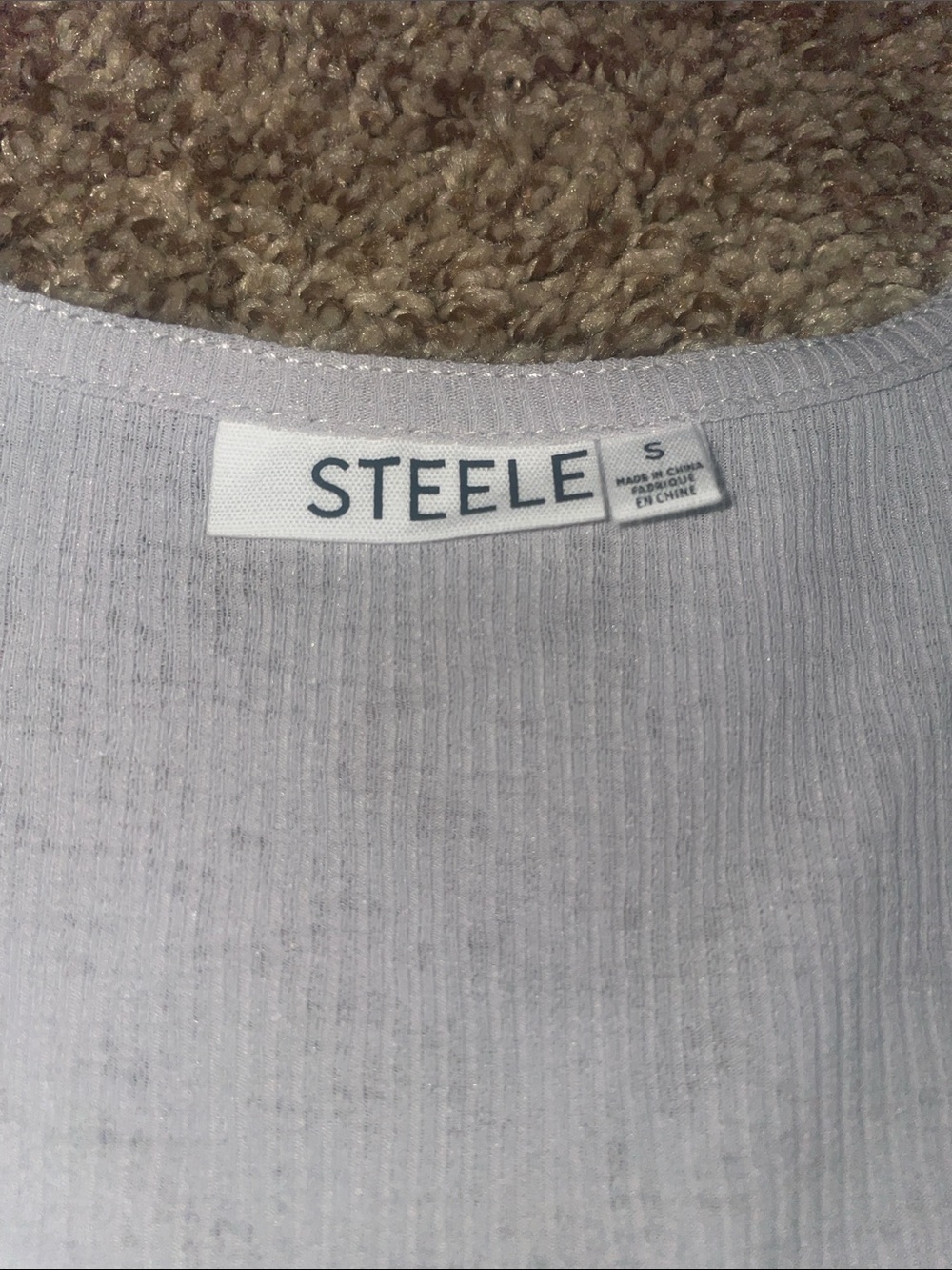 NWT Steele grey/silver fairy core long sleeve - Picture 2 of 5